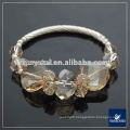 Crystal shambala bracelet